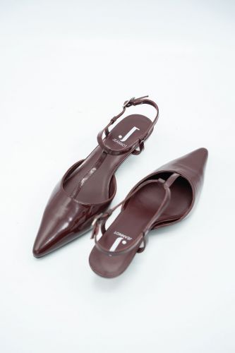 Escaprins bordeaux vernis JEANNOT | Marine