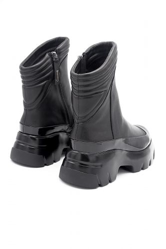 Jeannot boots Noir femmes (tout cuir bout vernis - 674 boots noir) - Marine | Much more than shoes