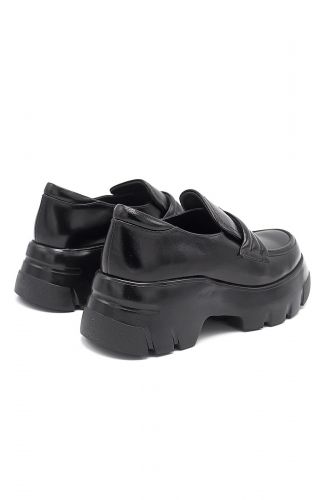 Jeannot mocassin Noir femmes (tout cuir noir - 672 moccasin noir) - Marine | Much more than shoes