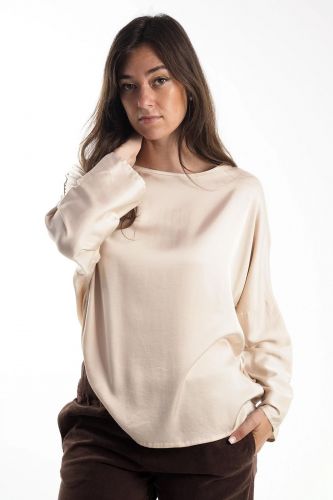 Blouse écru soyeuse JEFF | MARINE Auvelais