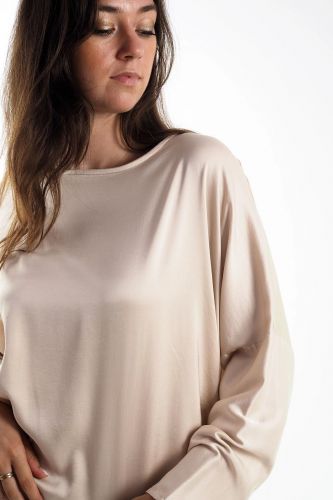 Blouse écru soyeuse JEFF | MARINE Auvelais
