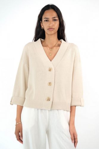 Jeff cardigan Beige