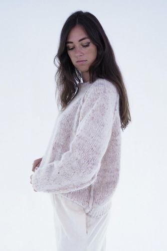 Pull chiné beige JEFF | Marine