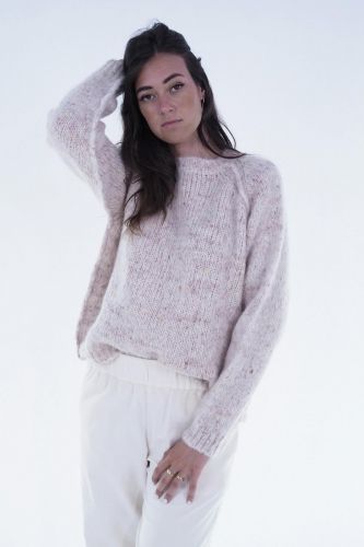 Pull chiné beige JEFF | Marine