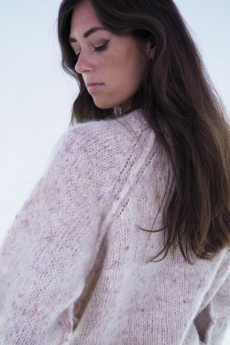 Pull chiné beige JEFF | Marine