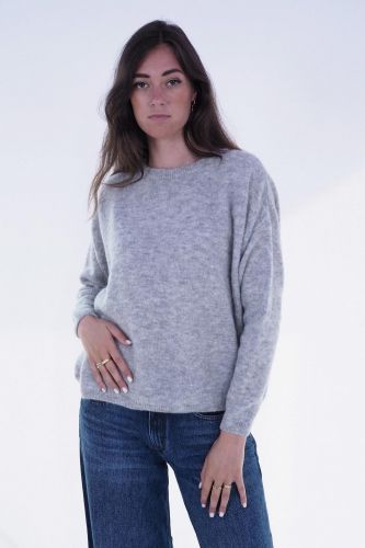 Pull en maille gris JEFF | Marine
