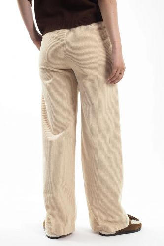 Pantalon en velours côtelé écru JEFF | MARINE Auvelais