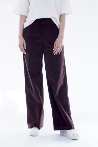 Jeff pantalon Bordeaux