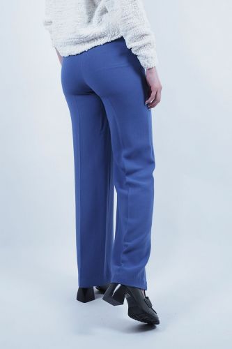 Pantalon droit bleu indigo JULIA JUNE | Marine