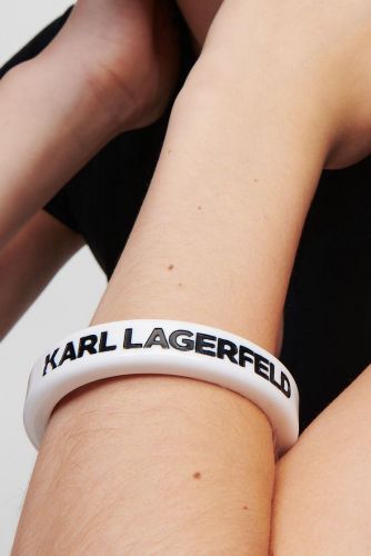 Bracelet en résine blanche KARL LAGERFELD | Marine