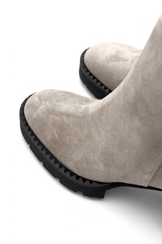 Boots en nubuk taupe KENNEL & SCHMENGER | Marine