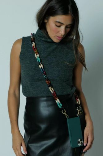 La Coque Française chaîne  Multicolor