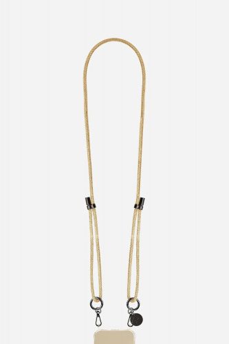 Chaine avec cordons en strass doré LCF | Marine