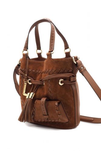 Sac Premier Flirt brique à coutures apparentes édition limitée 150 ans LANCEL | Marine