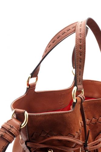Sac Premier Flirt brique à coutures apparentes édition limitée 150 ans LANCEL | Marine