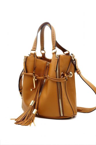 Sac Premier Flirt camel multi-zips LANCEL | Marine