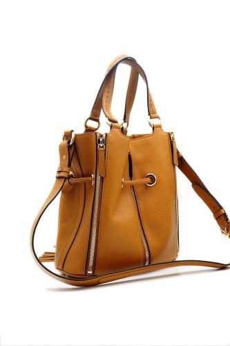 Sac Premier Flirt camel multi-zips LANCEL | Marine