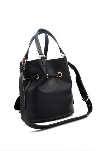Sac Premier Flirt effet poil avec poche avant édition limitée 150 ans LANCEL | Marine
