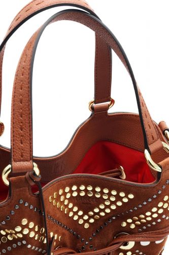 Sac Premier Flirt brique à rivets dorés édition limitée 150 ans LANCEL | Marine