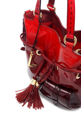 Sac Premier Flirt rouge vernis dégradé édition limitée 150 ans LANCEL | Marine
