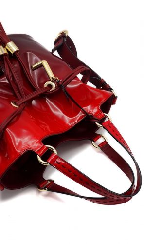 Sac Premier Flirt rouge vernis dégradé édition limitée 150 ans LANCEL | Marine