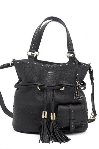 Lancel Sac bandoulière Noir femmes (1er Flirt M noir piqures sellier - FLIRT 13203 M noir) - Marine | Much more than shoes