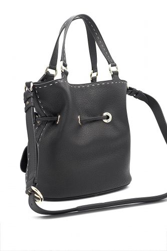 Lancel Sac bandoulière Noir femmes (1er Flirt M noir piqures sellier - FLIRT 13203 M noir) - Marine | Much more than shoes