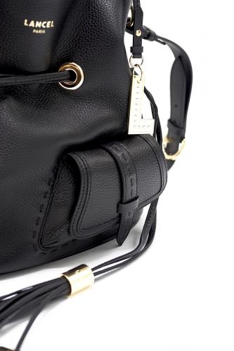 Lancel sac Noir femmes (1er flirt noir iconique acc. or - A10110 flirt noir ) - Marine | Much more than shoes
