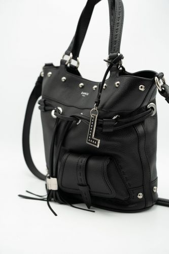 Lancel sac Noir femmes (1er flirt noir iconique acc. or - A10110 flirt noir ) - Marine | Much more than shoes