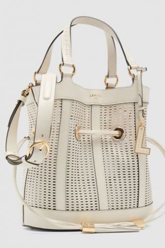 Lancel sac Ecru femmes (1er Flirt perfo écru - A1401034 perfo snow écru) - Marine | Much more than shoes