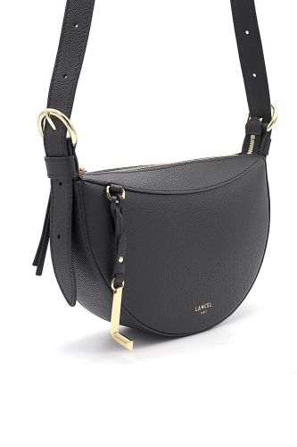Sac en cuir grainé noir LANCEL | Marine