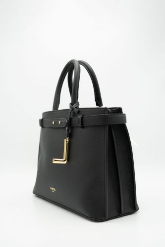 Sac Faubourg noir médium LANCEL | Marine