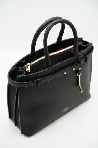 Sac Faubourg noir médium LANCEL | Marine