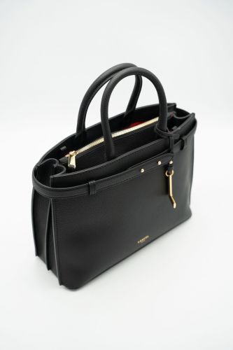 Sac Faubourg noir médium LANCEL | Marine