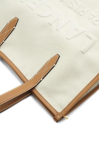 Lancel sac Camel femmes (Jour Big shopper + lanière tissus - A14028 shopper camel) - Marine | Much more than shoes