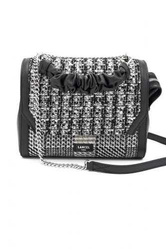 Lancel Sac bandoulière Noir/blanc