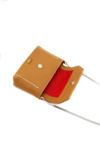 Lancel sac Camel femmes (Ninon sac pochette camel - A14030 Ninon camel) - Marine | Much more than shoes