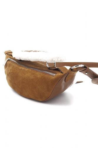 Lancel sac Naturel femmes (Origami Medium fur nat/blanc - A12528 Origami Med nat/moutone) - Marine | Much more than shoes