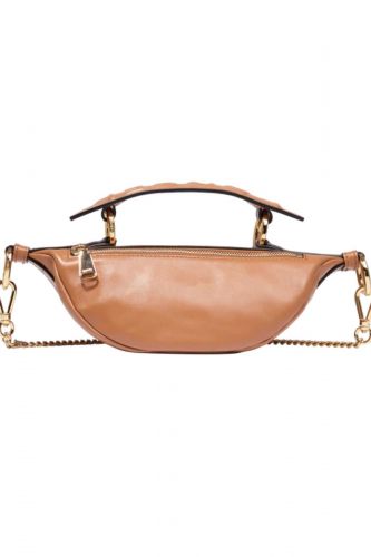 Mini sac en cuir camel LANCEL | Marine