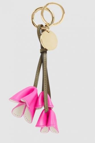 Lancel porte-clés Rose