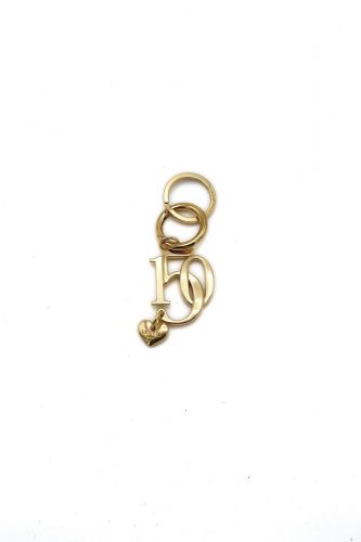 Porte-clés doré édition limitée 150 ans LANCEL | Marine