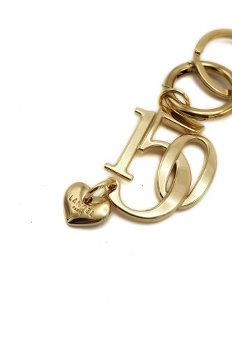 Porte-clés doré édition limitée 150 ans LANCEL | Marine