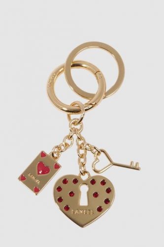 Lancel porte-clés Or