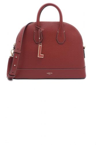 Sac bugatti en cuir rouge LANCEL | Marine