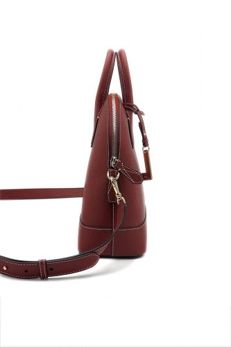 Sac bugatti en cuir rouge LANCEL | Marine