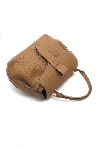 Petit sac en cuir camel LANCEL | Marine