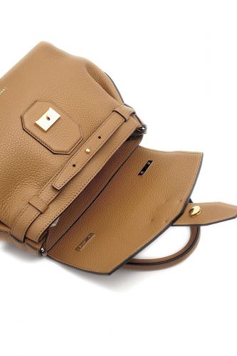 Petit sac en cuir camel LANCEL | Marine