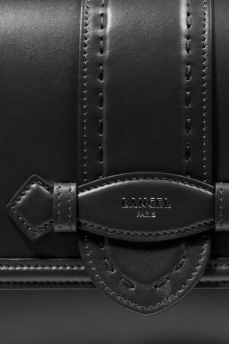 Lancel sac Noir femmes (SIENNA M rabat vintage noir - A13719 rabat noir) - Marine | Much more than shoes