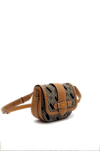 Lancel sac Camel femmes (SIENNA rabat monogram noir/camel - A13761 rabat monogram) - Marine | Much more than shoes