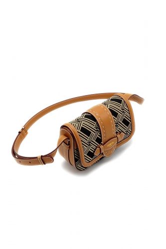 Lancel sac Camel femmes (SIENNA rabat monogram noir/camel - A13761 rabat monogram) - Marine | Much more than shoes